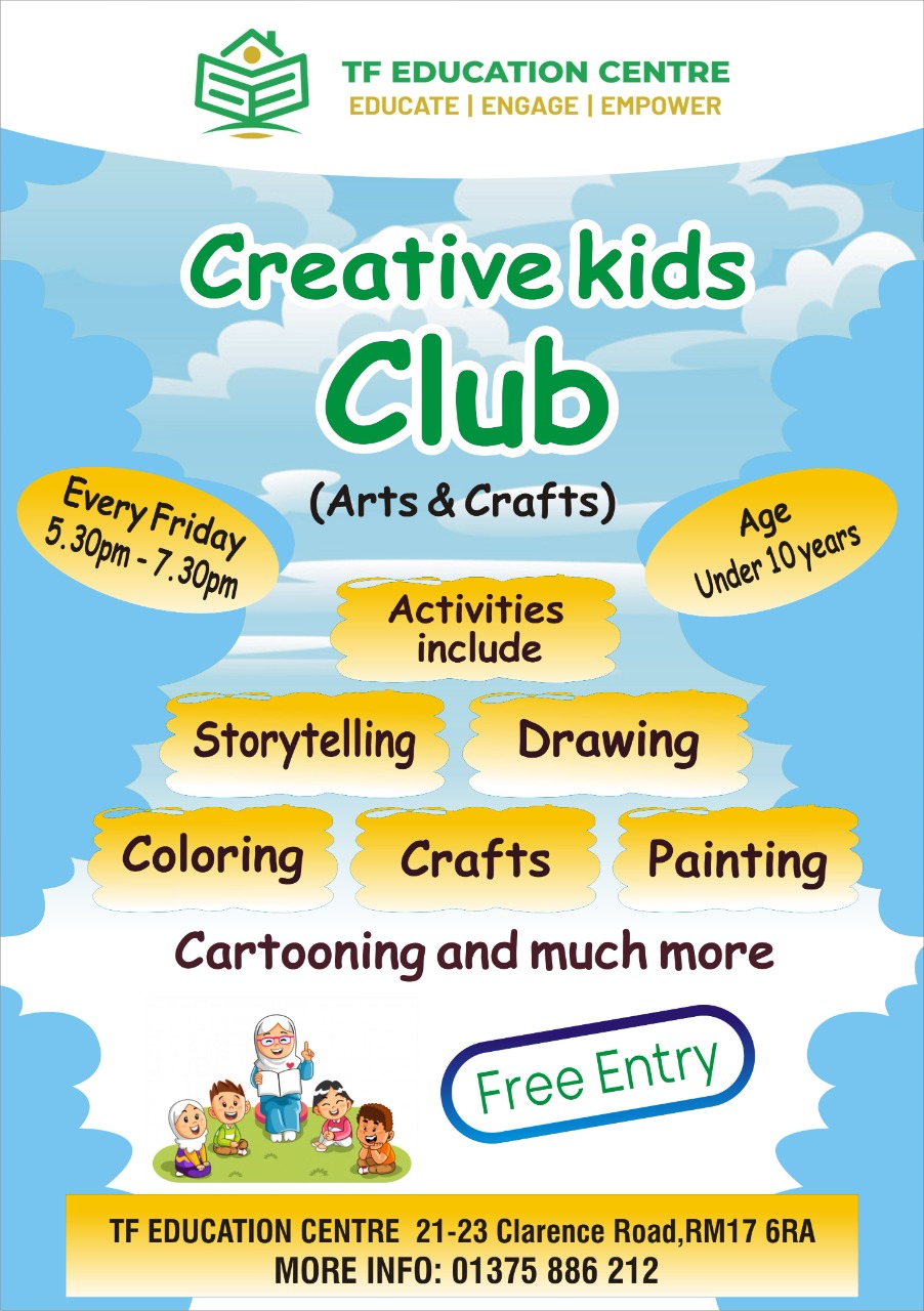 Creative Kids Club (Arts & Crafts)
